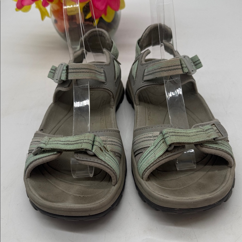 Keen Women's Sport Sandals in Sage and Taupe MCS10079J - Picture 2 of 6